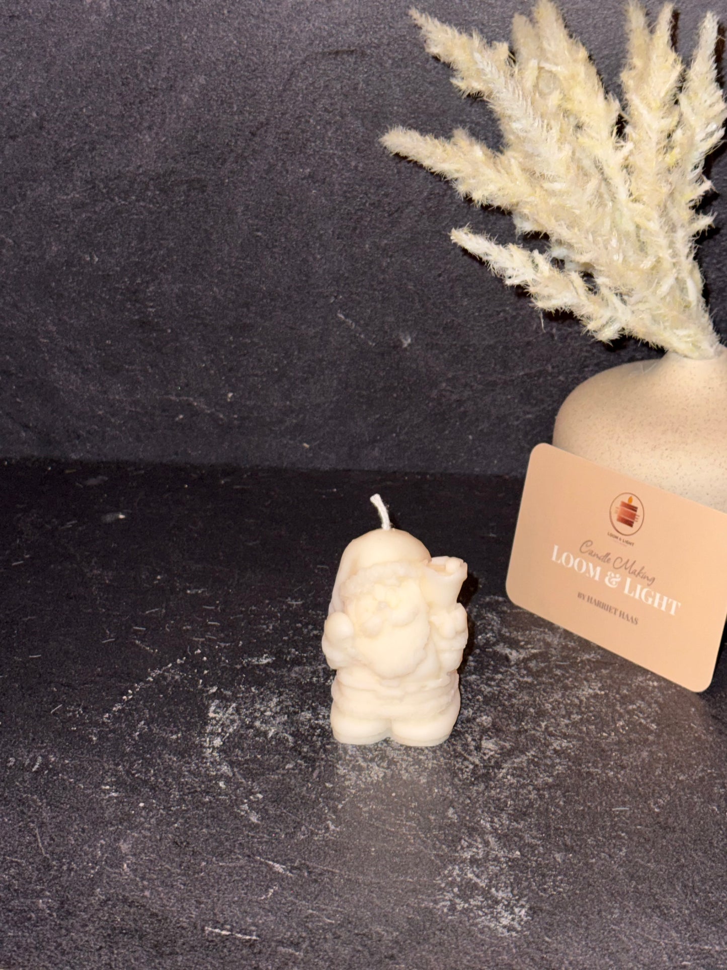 Mini Weihnachtsmann Kerze