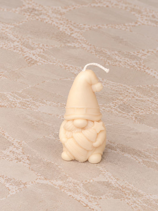 Weihnachtswichtel Kerzen – handgemachte Figurenkerze aus Rapswachs von Loom&Light