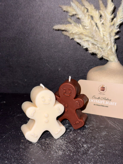 Lebkuchenmann Kerze