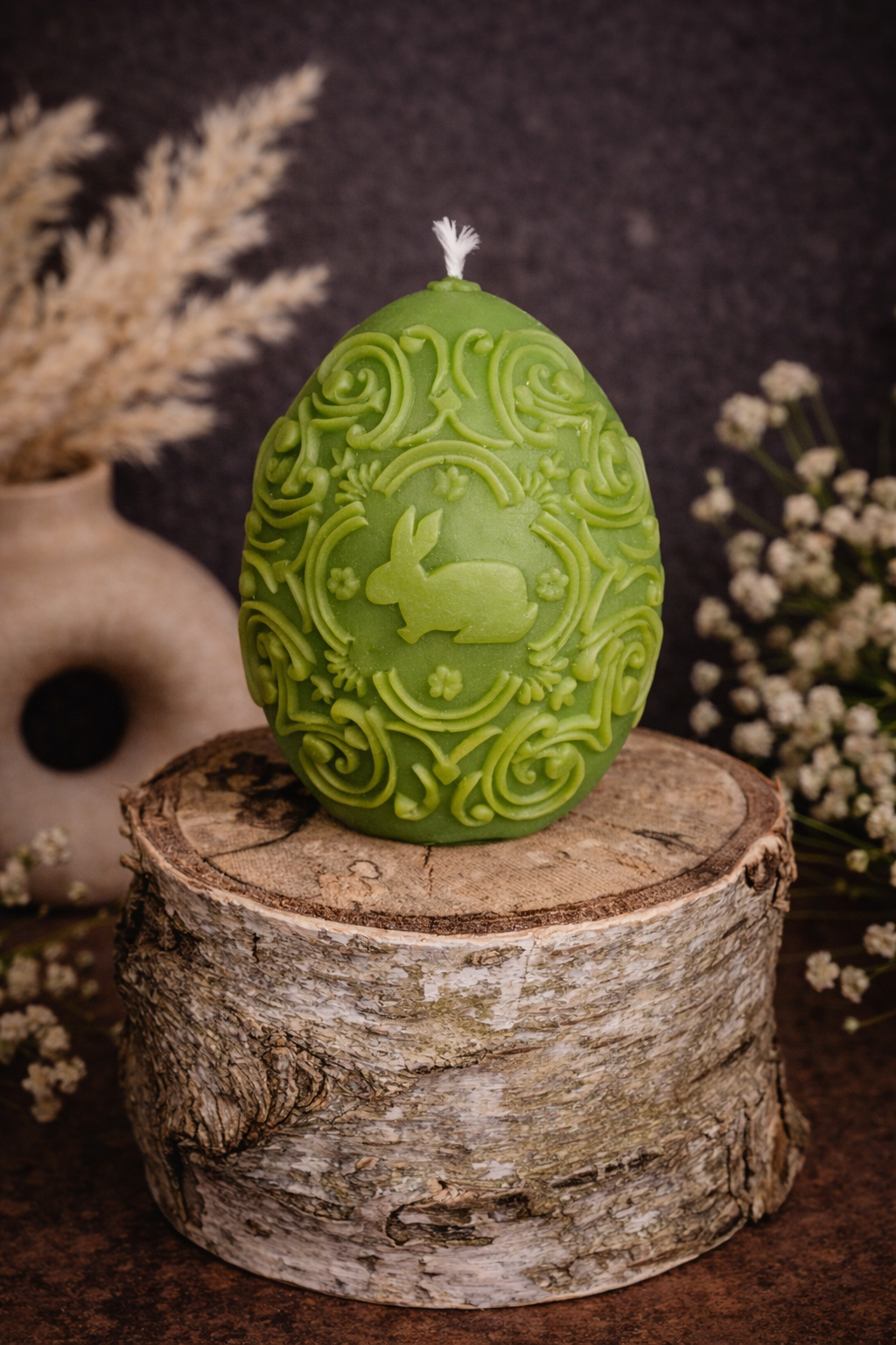 Ornament Osterei Kerze