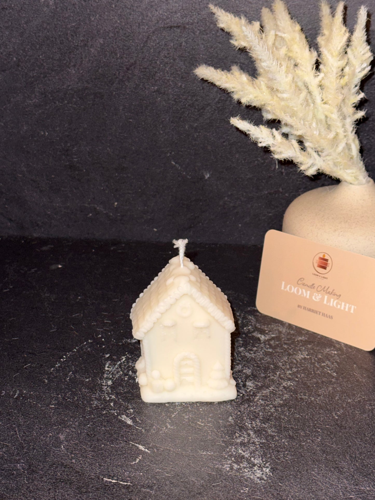 Weihnachtshaus Kerzen