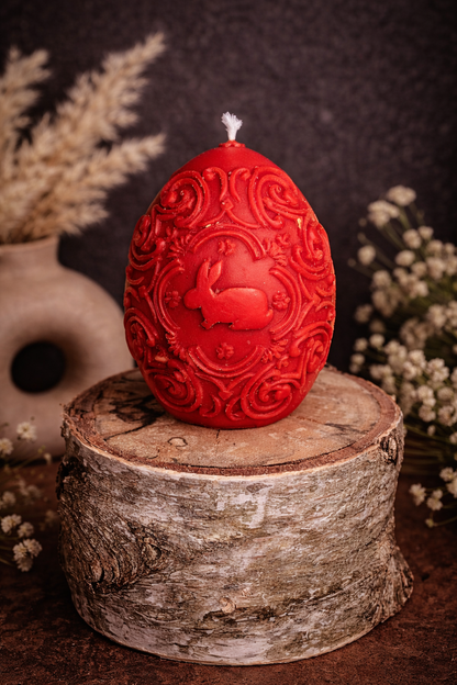 Ornament Osterei Kerze