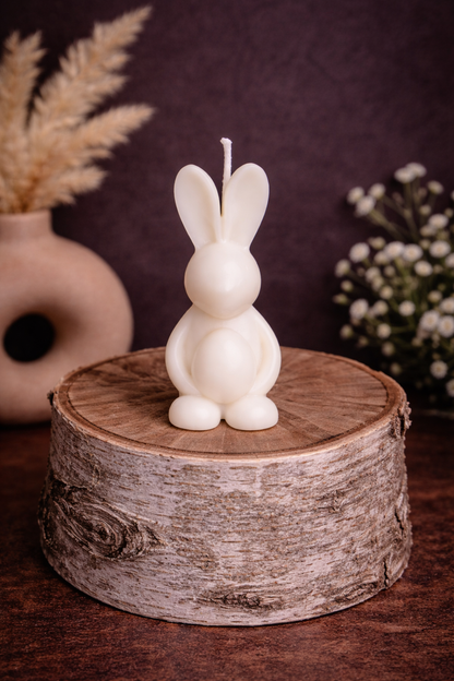 Mini Osterhase mit Ei Kerze