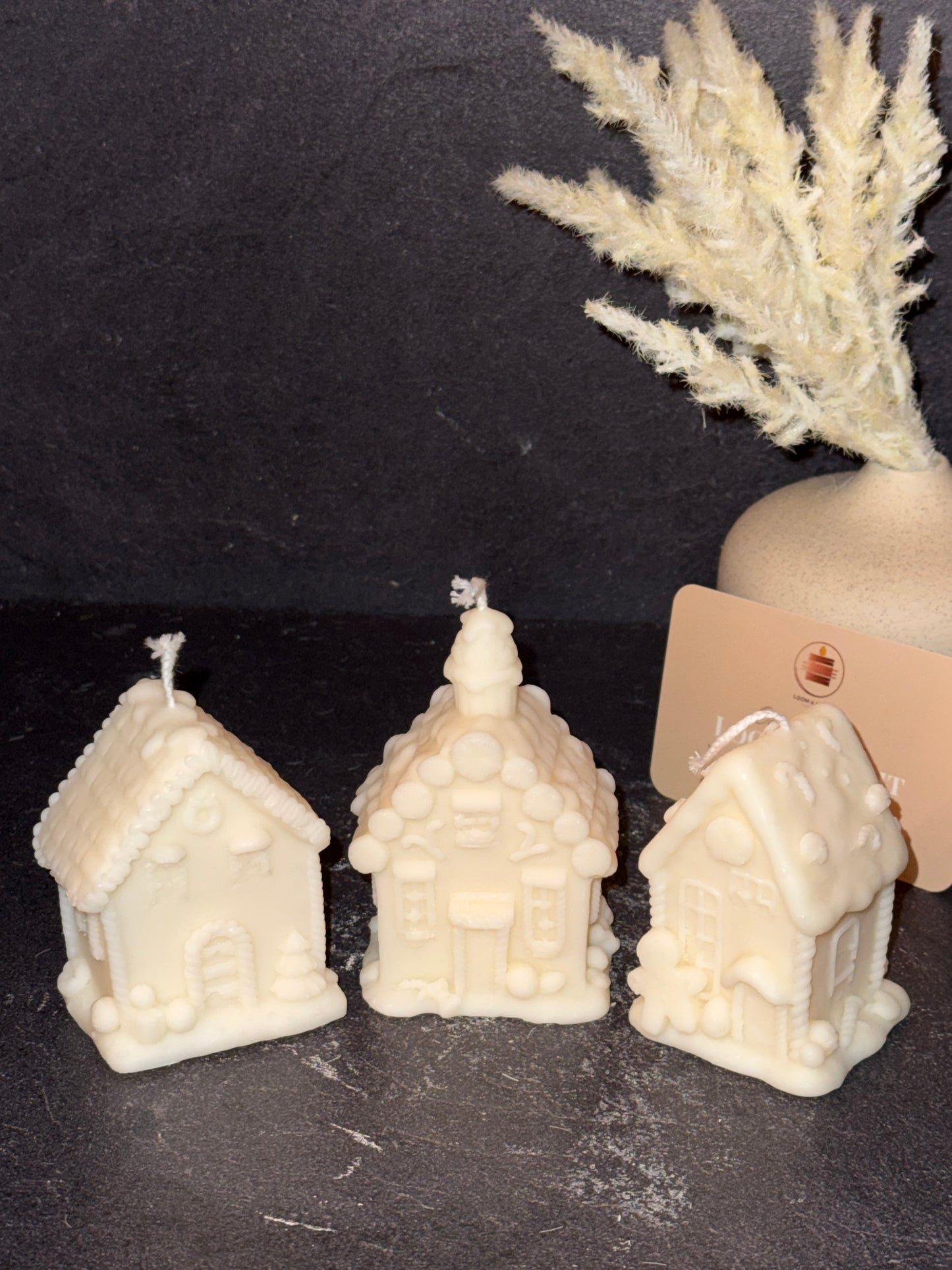 Weihnachtshaus Kerzen