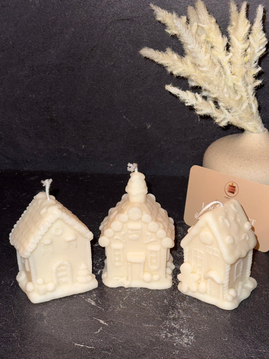 Weihnachtshaus Kerzen